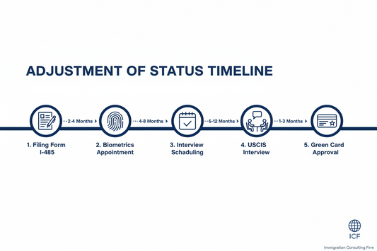 adjustment of status timeline graph