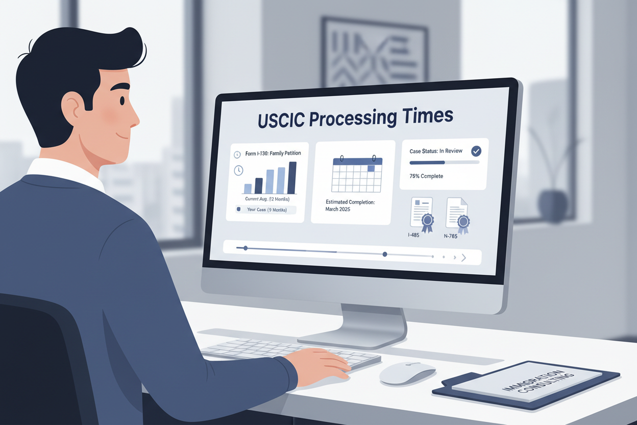 Kiểm tra Thời gian Xử lý của USCIS: Cách Đọc Công cụ của USCIS một cách ...