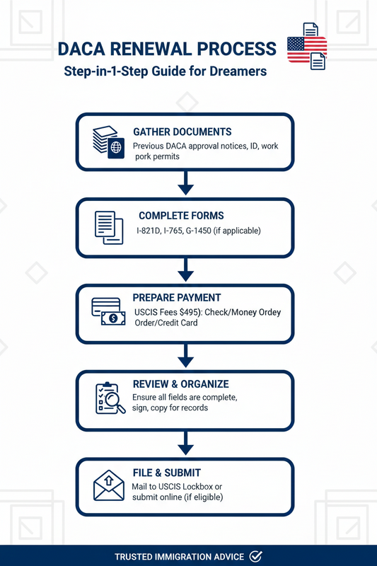 DACA Renewal Step-by-Step