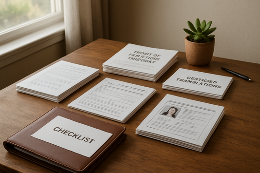 Complete USCIS Document Checklist for Houston Filers