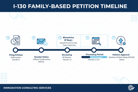 I-130 family-based petition timeline 