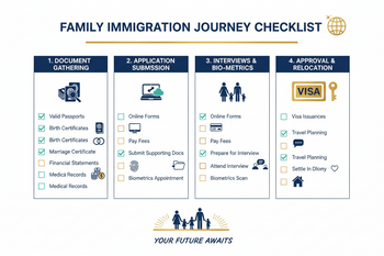 Immigration Checklist for Families: USCIS Records, Evidence, and Filin