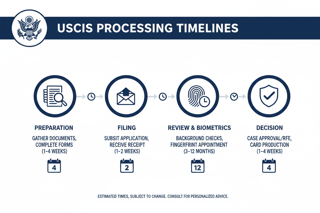 How to Check USCIS Processing Times Correctly