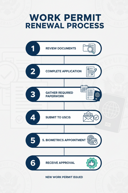 Work Permit Renewal Step-by-Step Guide